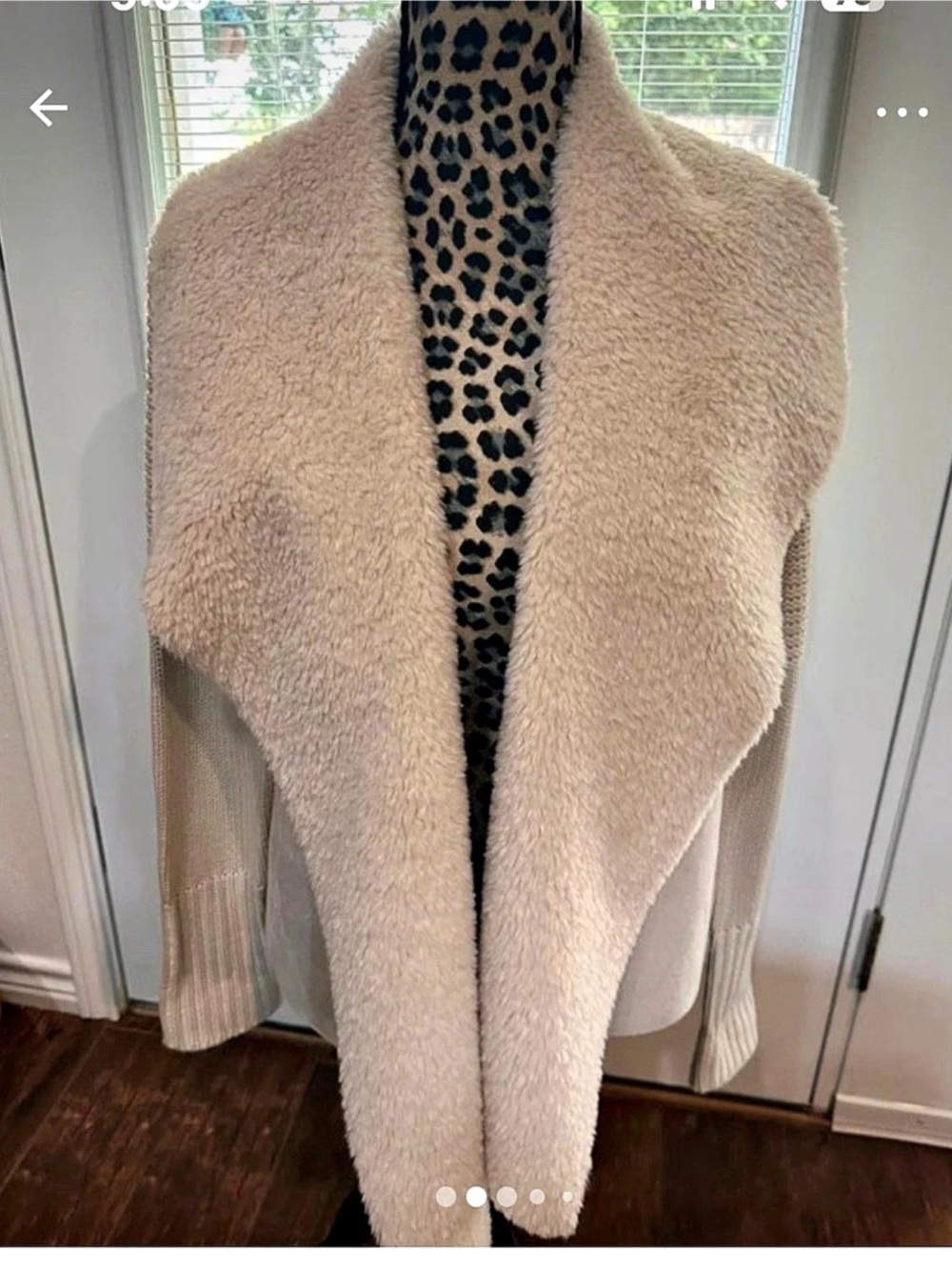 John + Jenn Faux Fur Collar jacket
